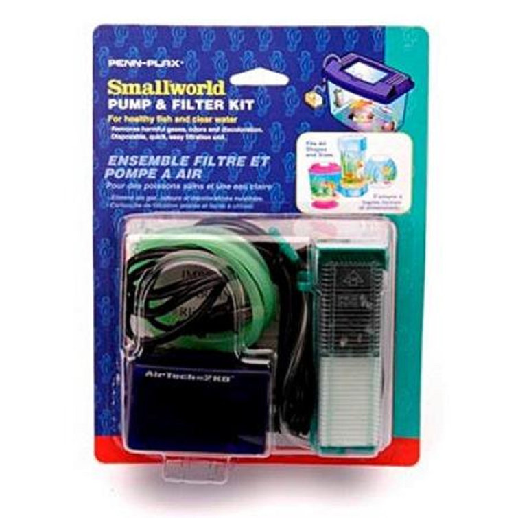 Fish bowl pump clearance and filter kit